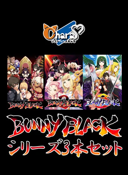 【期間限定】BUNNYBLACKシリーズ3本セット