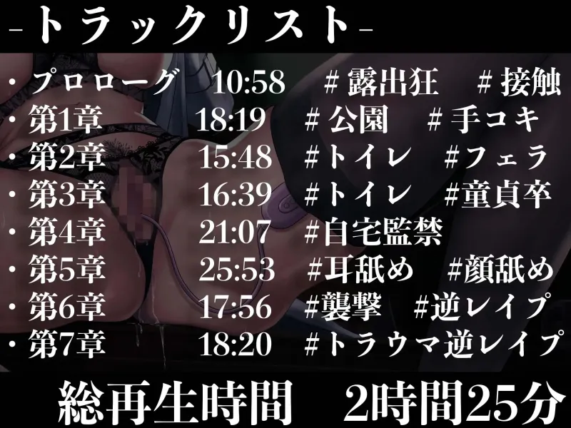 【逆レイプ】【顔舐め】露出狂痴女に狙われた塾帰りショタは捕食される。