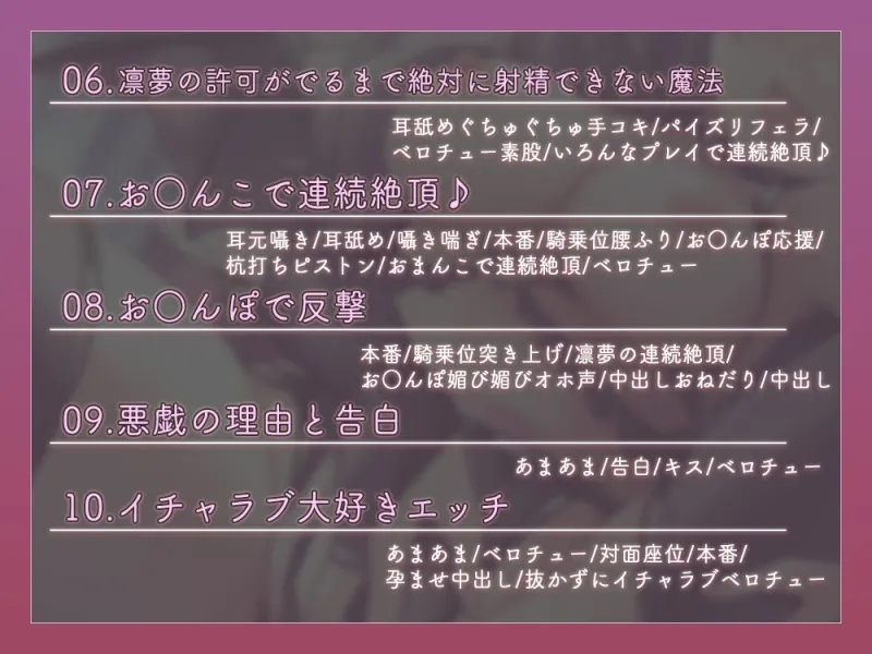 【効果音同時収録で超エッチ♪】エッチな魔法で悪戯ばかりしてくるサキュバス娘に手玉に取られる性活!