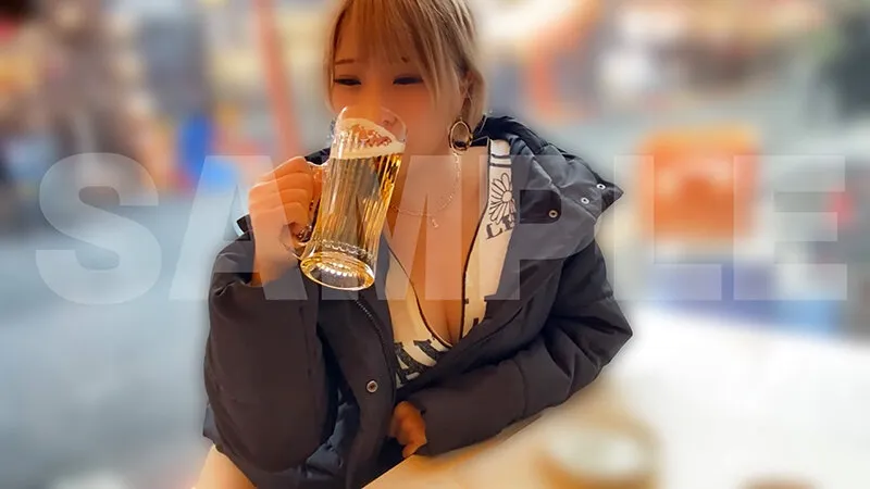 【なまマンblog...05】酒飲みギャルとガチ生セックス！ドスケベ！巨乳！潮吹き！金髪美少女に金玉カラッポになるまで中出し！