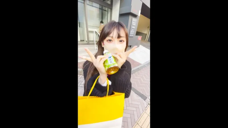 アイドルフェイスに岩海苔のようなモジャマンがたまらない！！剛毛天使【ちなちゃん(20)】と制服コスプレデート→旅館で中出し2連発の濃厚ハメ撮り