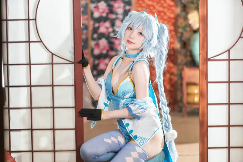 ★4K★Coser-KARIN NO.005 - 少女前線 PA-15 翠雀媚 69P