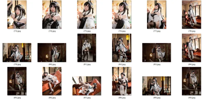 ★8K★Coser-KARIN NO.007 - アズールレーン 碧藍航線 鎮海 109P