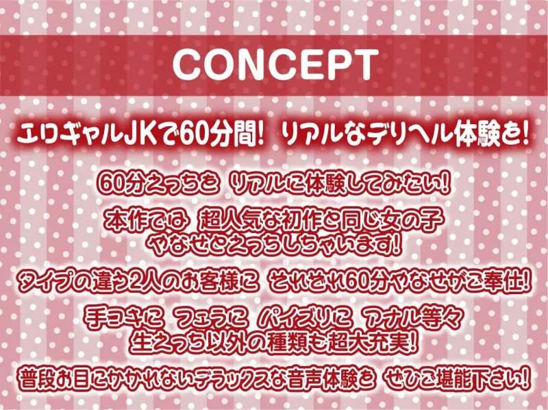 リアルタイムJKデリヘル!3～本番有り裏サービス60分コース～【フォーリーサウンド】