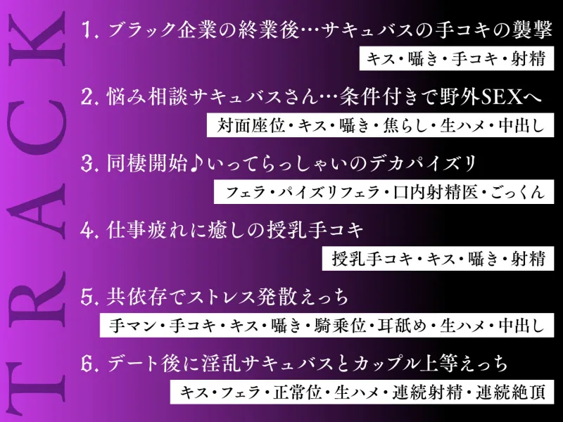 【期間限定55円】サキュバスさんと同棲えっち-あま～い全肯定の1週間で精力回復?-＜KU100＞