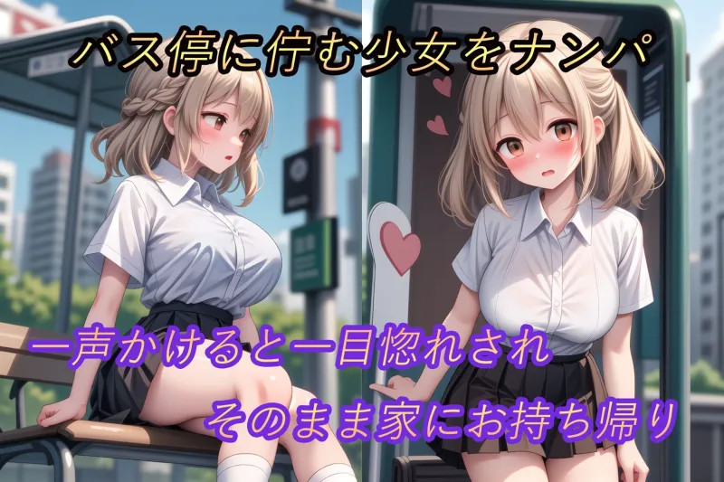 ナンパ即堕ち1-天然系金髪少女おもちかえりセックス