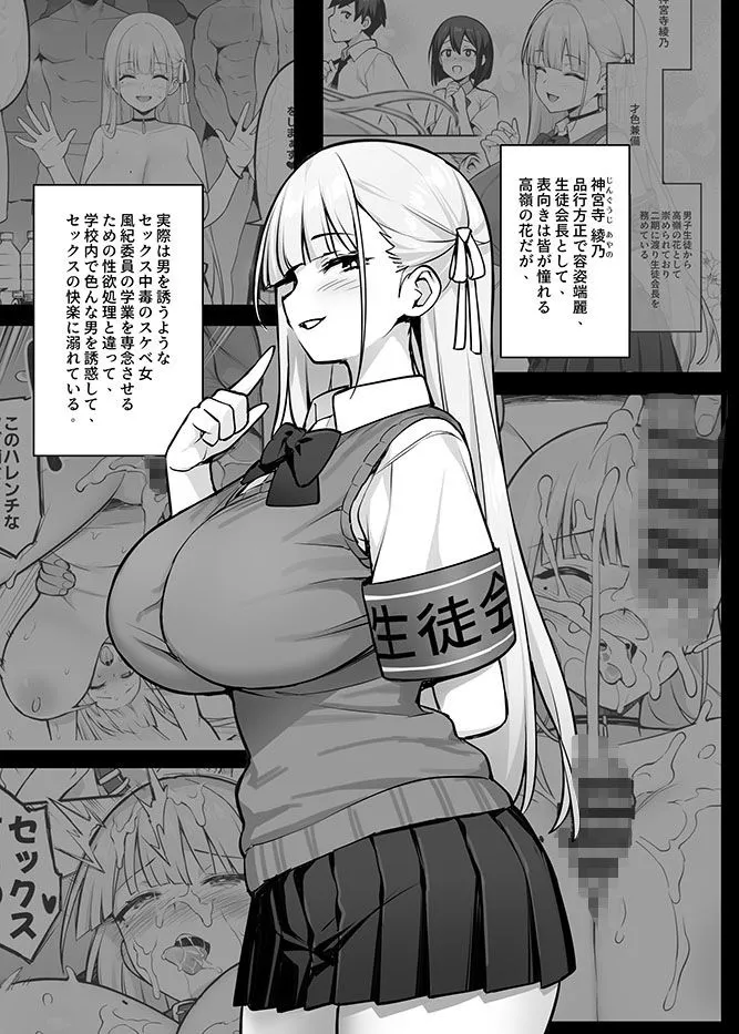 憧れの生徒会長が巨乳すぎる件 2