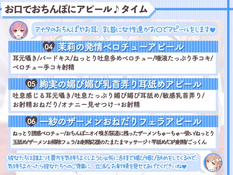 【4時間↑】身体の相性から始める婚活～女の子達のメスアピールに自己肯定感(おちんぽ)爆上がり☆ お気に入りの女の子(おまんこ)選んで生ハメ中出し婚!!～