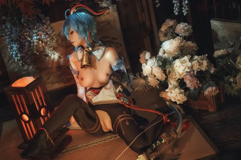 ★4K★Coser-NekoKoYoshi　NO.022 原神　甘雨