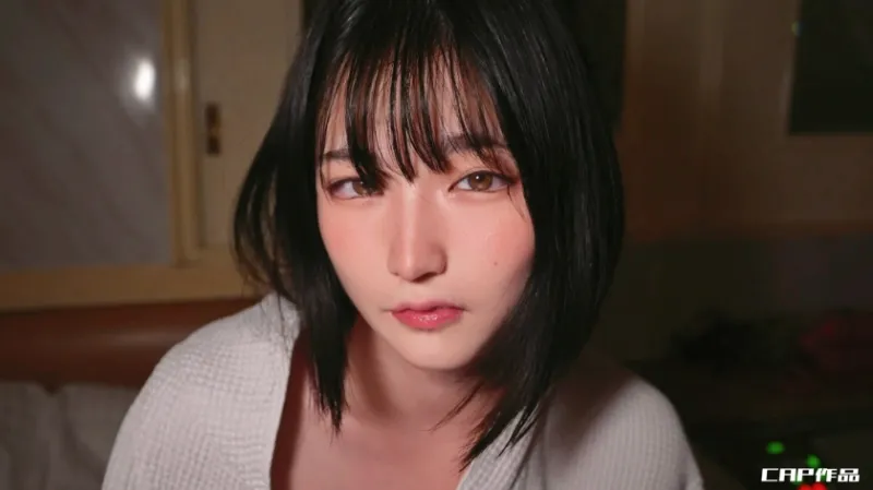 小柄で清楚な彼女は実はエッチな小悪魔ビッチ！黒髪ショートののんちゃんとの生々しいハメ撮り映像！