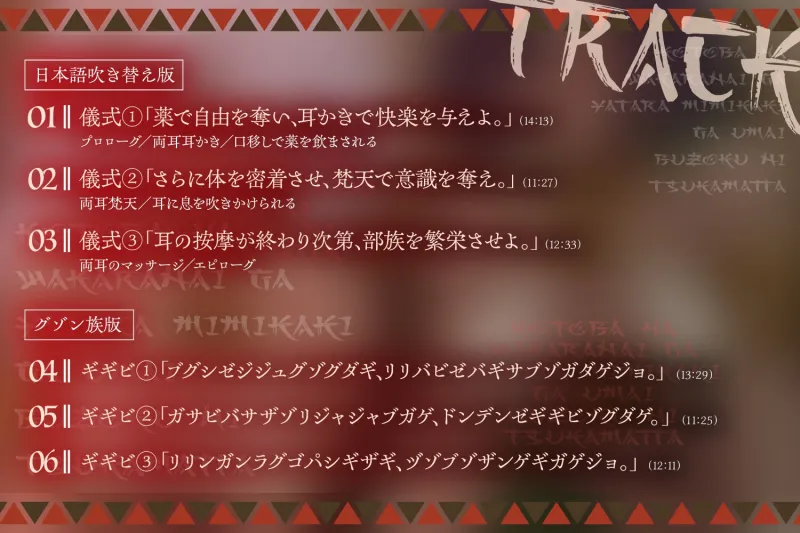 言葉は分からないが、やたら耳かきが上手い部族に捕まった。