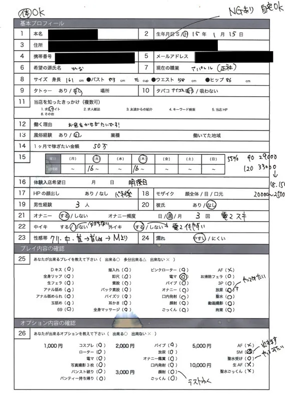 ひな【Eカップ素人違法風俗セクハラ面接レイプ】