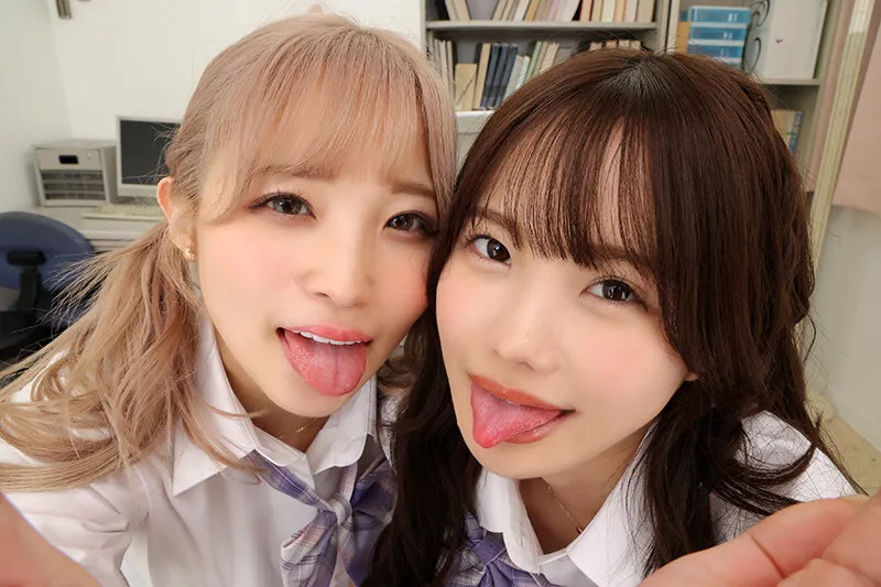 【VR】保健室で生徒からの激烈誘惑！？濃厚キスの嵐で燃え上がる禁断SEX！！ 松本いちか×栄川乃亜