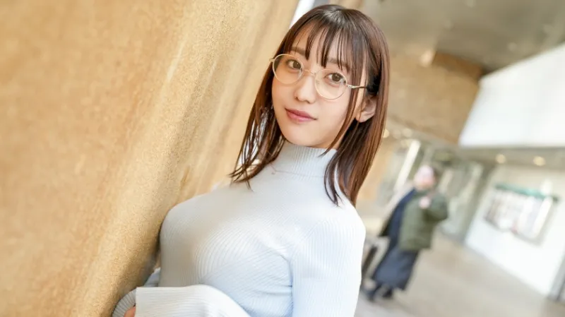 知的なメガネの奥に潜むモンスター級の性欲！学業まじめな清楚JDがAVデビュー！「彼氏がいたら毎日したい」と語る性欲旺盛ガールは、触れられるだけでビクビク反応！ねっとりキスで腰振りが止まらない！「人に見られてるって思うと、興奮しちゃって…」と恥ずかしそうに語る姿はド変態の片鱗！？パイパン美まんこでぐちょ濡れ騎乗、快感に溺れて絶頂しまくる姿はたまらない！ 【初撮り】ネットでAV応募→AV体験撮影 2358