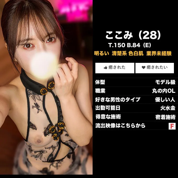 ここみ【Eカップメンエス嬢盗撮レイプ】