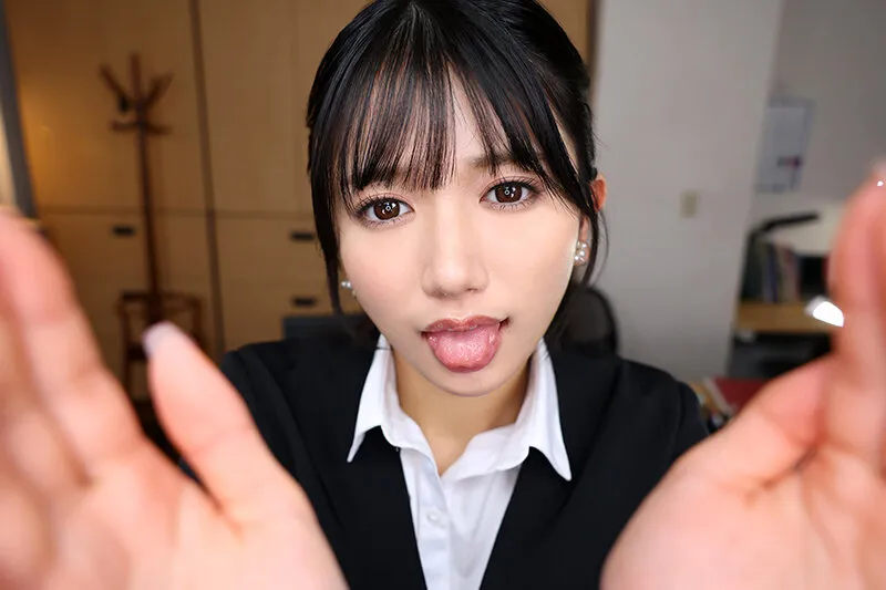 【VR】【8K VR】サイレントジェラシー 嫉妬した口下手な先輩に無言＆ジト目で見つめられ、有無を言わさぬ濃密ベロチュウ性交で完堕ちするまで分からされた激情片想い 北岡果林