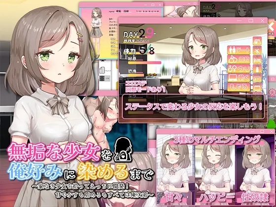 無垢な少女を俺好みに染めるまで～家なき少女を拾ってえっちに開発！ 甘やかすも虐めるもすべては俺次第～