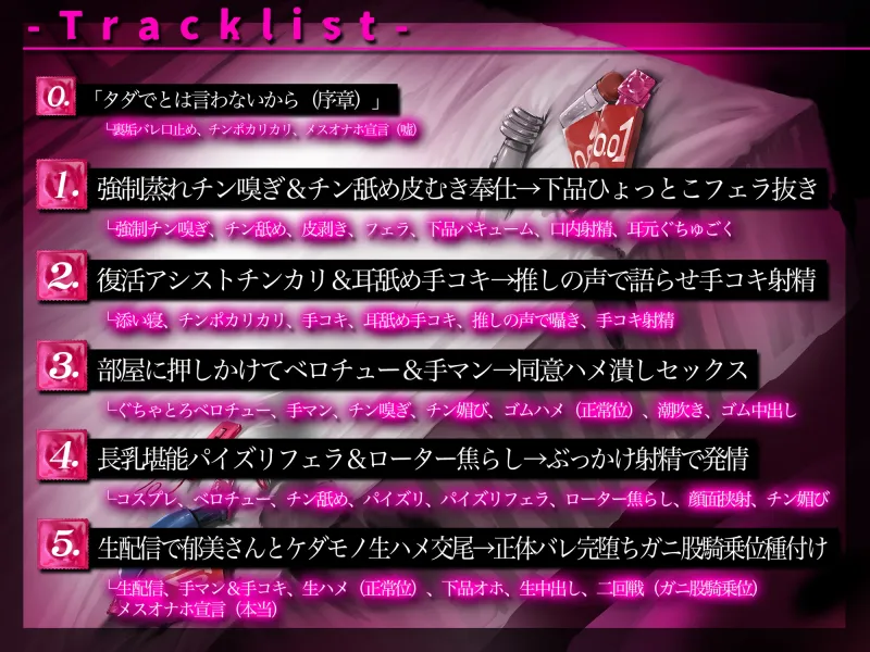 【オナホ堕ち/期間限定差分イラスト付き】裏アカバレした限界性欲ドスケベ女上司が、あなた専用肉オナホになる～脅して詰めて人生崩壊公開交尾～【KU100】