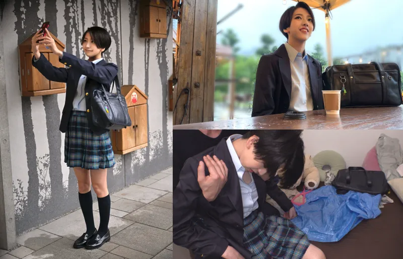 陸上部ボーイッシュ学生　子宮沈没マーキング