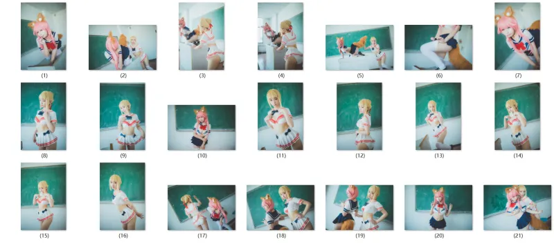 ★4K★Coser-CongLuan　Vol. 04　ネロ・クラウディウス透明JD　21P