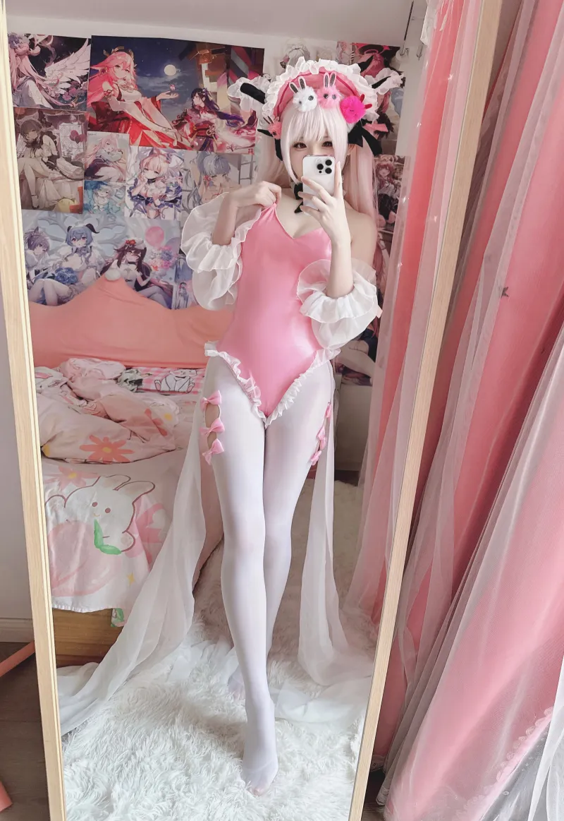 みさ呆呆　ココナ園児服＆ハルフォードピンクバニー