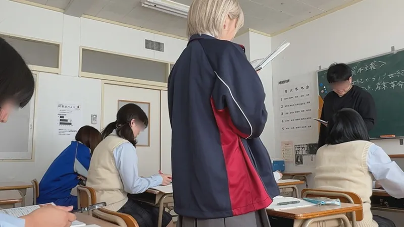 【俺たちの穴】 金髪転校生とサイレントSEX C-4 はるの(19) 安堂はるの