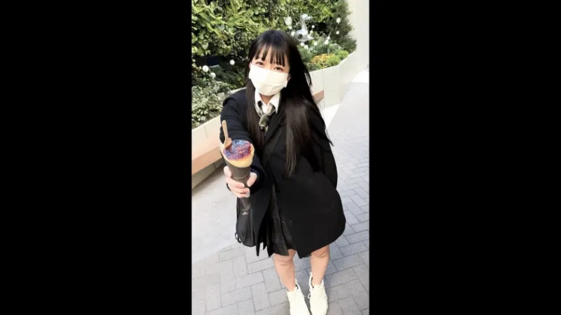 コスプレ姿の黒髪ロング清楚系美少女に中出し！！激しいプレイに悦ぶドM裏垢女子！小柄なカラダがぶっ壊れちゃうほどの強烈ピストン！