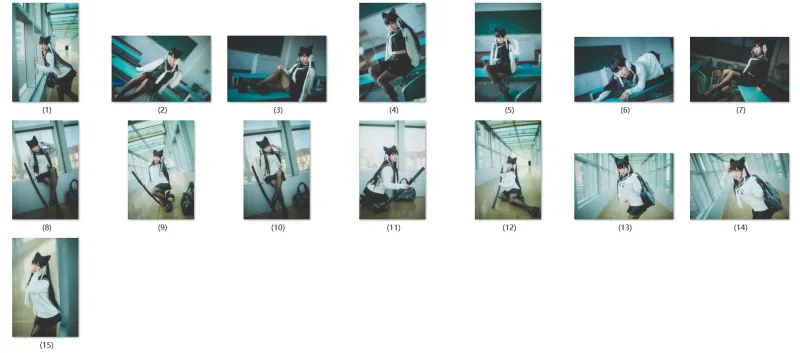 ★4K★Coser-CongLuan　Vol. 28 PHX　紫龍　15P