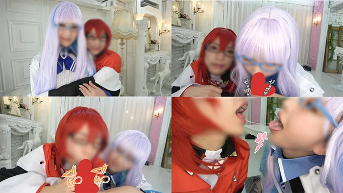 [4K]おまたせ、待った？逆ハーレム中出しヘノレエスタート！百合カップルに何度イっても肉ディルド扱い？いつパコレイヤーVol.65