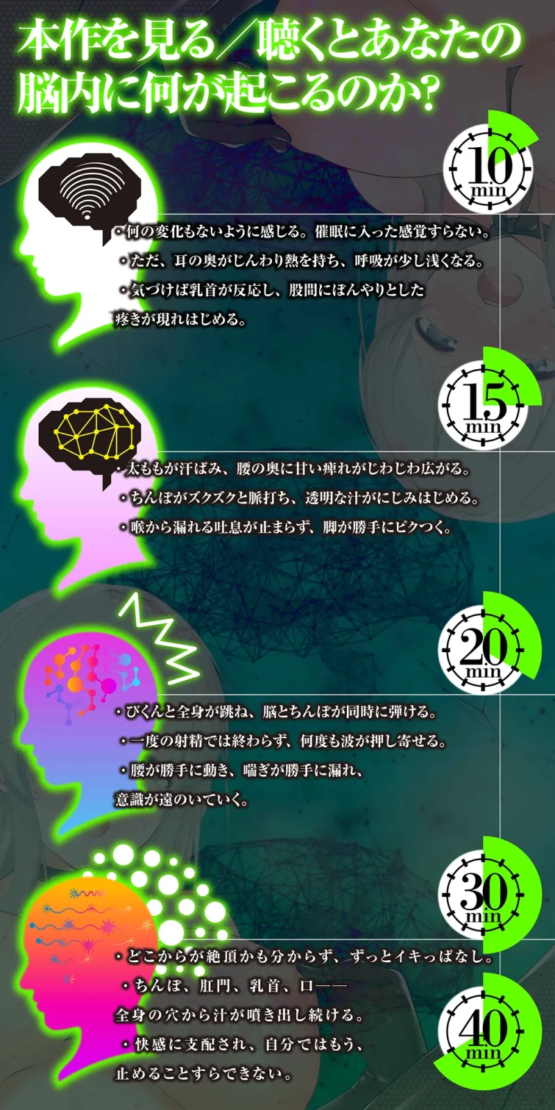 【⚠警告:催■音声未体験の方はご遠慮ください】深層快楽∞崩壊催眠──覚めない。止まらない。白目を剥く脳イキ地獄の無限ループ。【フルアニメーション！】