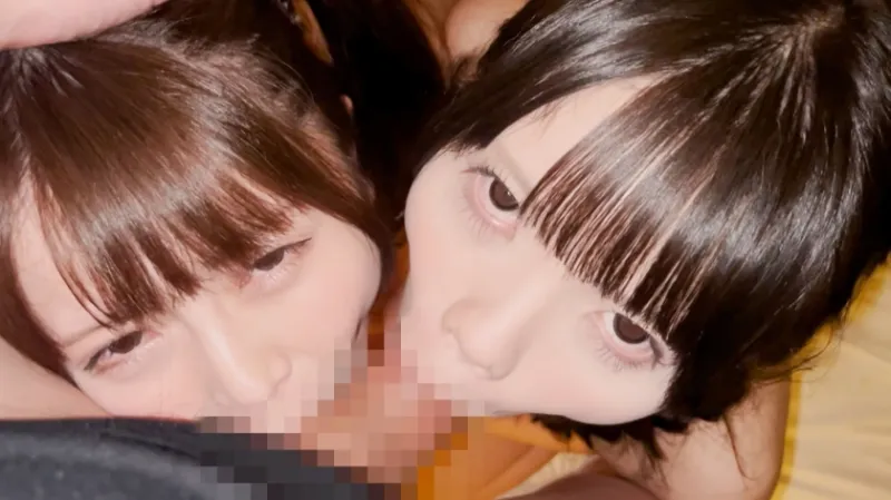 【レズ3P】親友同士の2人をレズらせてハメちゃいました。カースト上位の美少女のマンコを交互に何度もガン突きして中出し。※仲睦まじいSNSの映像あり