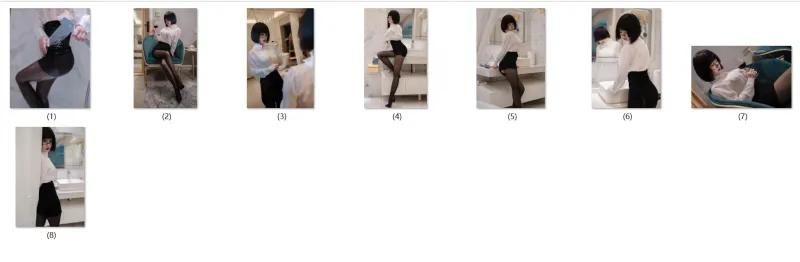 ★4K★Coser YUNZAI Vol.32 OL制服　8P