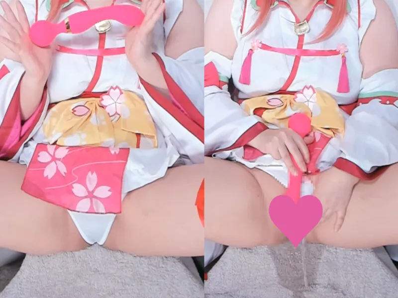 ホ□ライブキャラダブルコス（星街すいせい×さくらみこ）ダブルコス