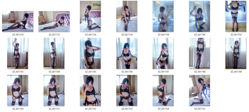 NO.018 時崎狂三 下着 20P