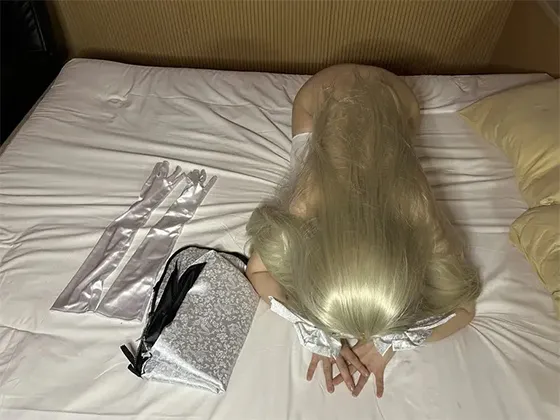 ヨスガ○○ラ　手袋つけてのH 手袋でマンで爆イキ！