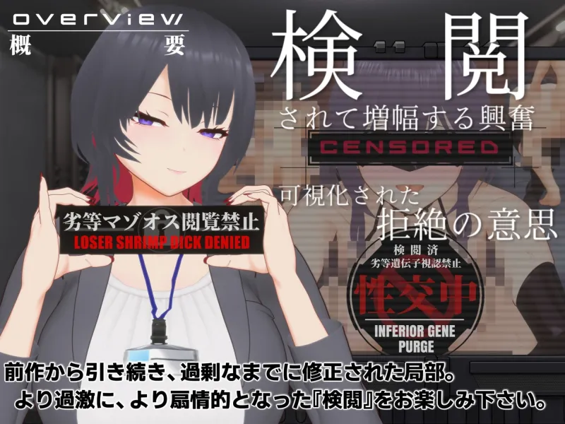 【オナサポ3Dアニメ】性癖破壊マゾオナニーW  ～愛する妻のNTR乱交ハメ撮りで地獄の射精我慢オナニーサポート～