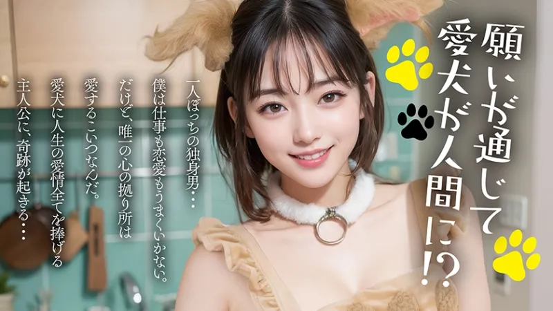 【AI同人】愛するペットが魔法で彼女になっちゃいました