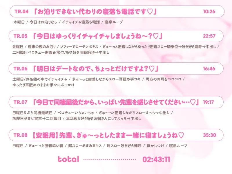 抱き枕カノジョ-結那After-～ぎゅ～っと密着しながら添い寝エッチしてくれるゆるふわ後輩ちゃん～