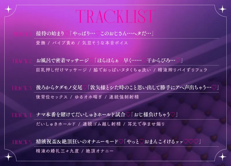 【ケガレボシ赤 番外ASMR】ファンの声より男の味…♡処女を喰われたドすけべアイドルの裏奉仕活動～メス堕ちアイドルの本音収録～