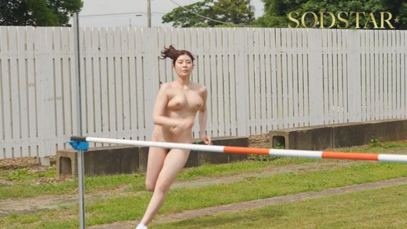 初めての全裸スポーツテスト 神木麗