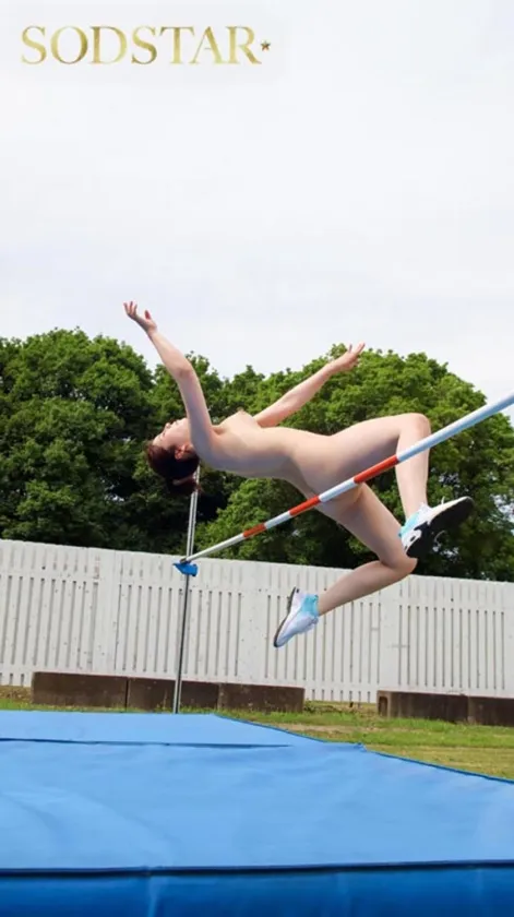 初めての全裸スポーツテスト 神木麗