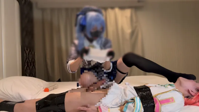 どんな男もマゾに堕とすドSレイヤー様の寸止め快楽地獄！顔舐めや連発唾吐きで顔面をベチャベチャにされながら我慢できずに射精