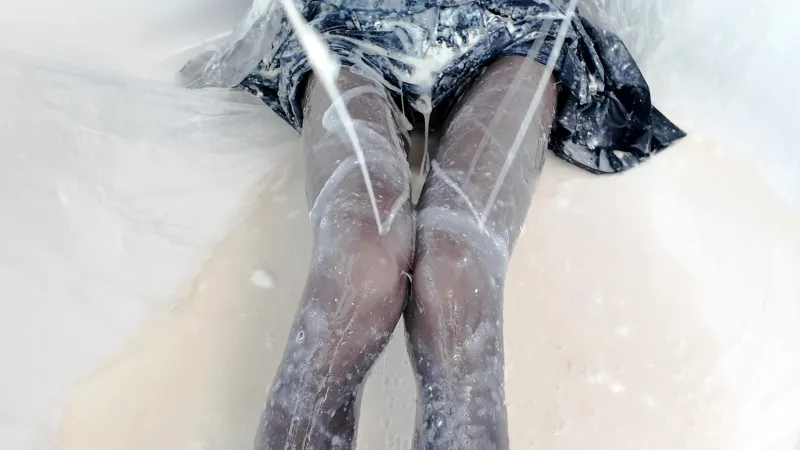 制服奈奈ちゃんのWETチャレンジ