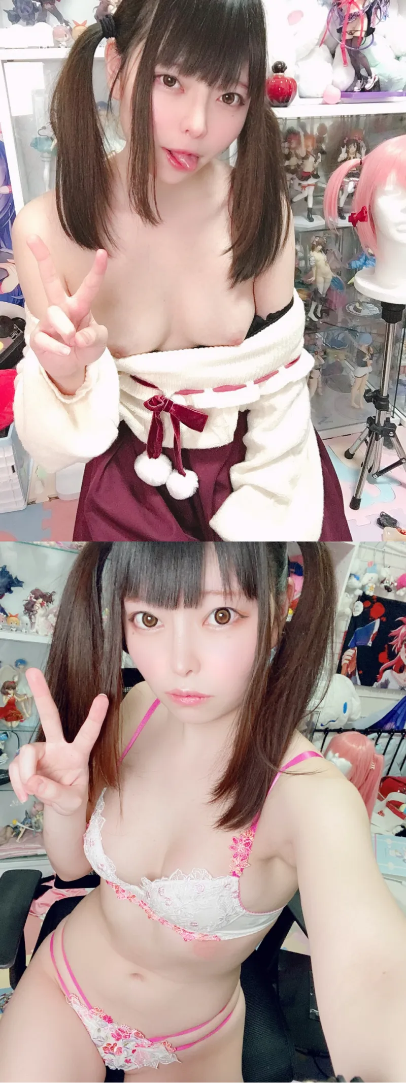 ㊙️マンコとアナルを接写㊙️🍩ドアップでぐちょぐちょオナニー❣️😍❤️