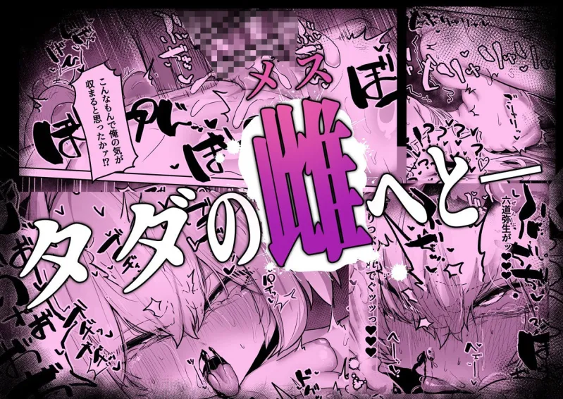 散華 ～最強格闘娘 メス堕ちレイプ～