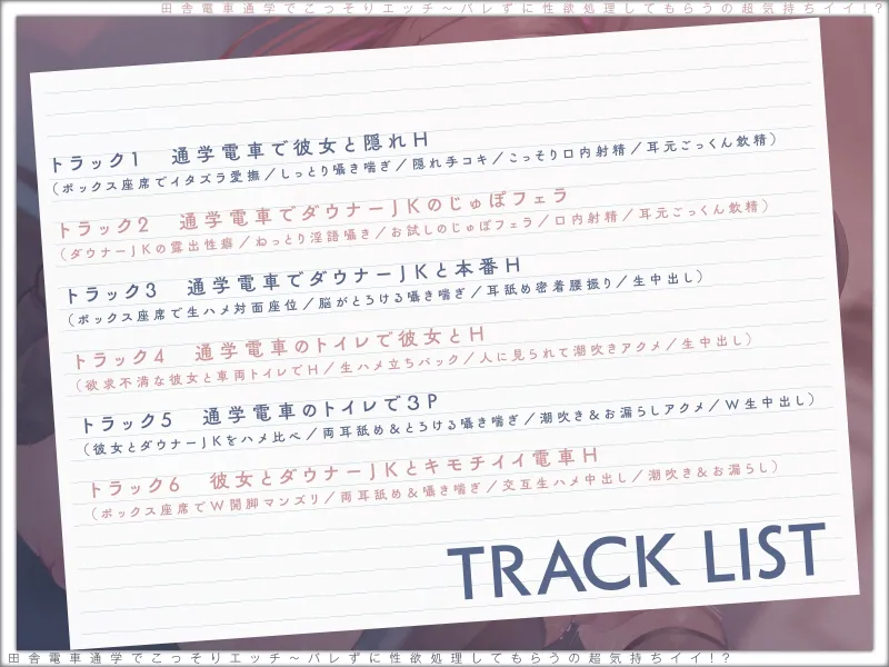 【露出×背徳】電車通学でこっそりエッチ～バレずに性欲処理してもらうの超気持ちイイ！?【JKハメ比べ】