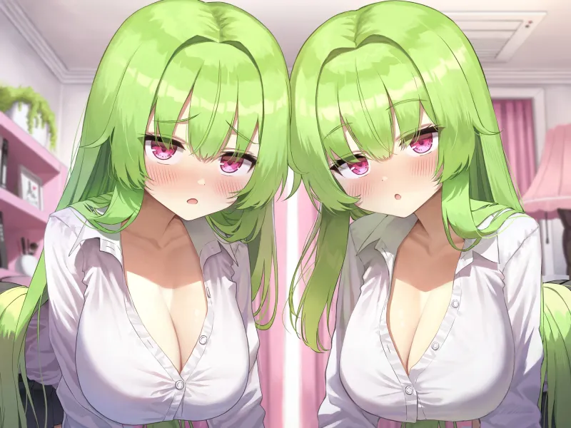 【耳舐め尽くしの二時間半♪】耳舐め発情ウイルス「ミミナメンザ」～耳舐め欲求が止まらなくなるウイルスに感染した爆乳ダウナー〇リ系双子に毎日ぐっぽり耳奥犯される日常