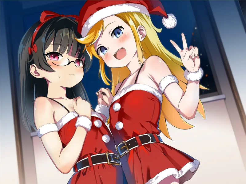 妹の友達の陰キャ×留学メ○ガキの聖夜のW夜這い耳ほじりで俺は敗ける。