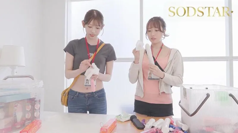 【特典版】同期のSODSTAR新人天神羽衣と一宮るいが1日SOD女子社員 AV撮影の準備や企画会議など業務体験中にデカチンを即ハメされまくり！人生最大の羞恥に赤面しっぱなし！