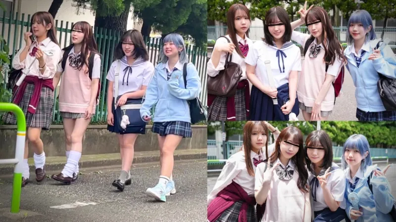 【育ち盛りの仲良し4人組】サブカルとギャルの異文化交流：T18&L18